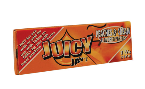 Juicy Jays 1 1/4 Papier à rouler aromatisé Papiers à fumer Peaux